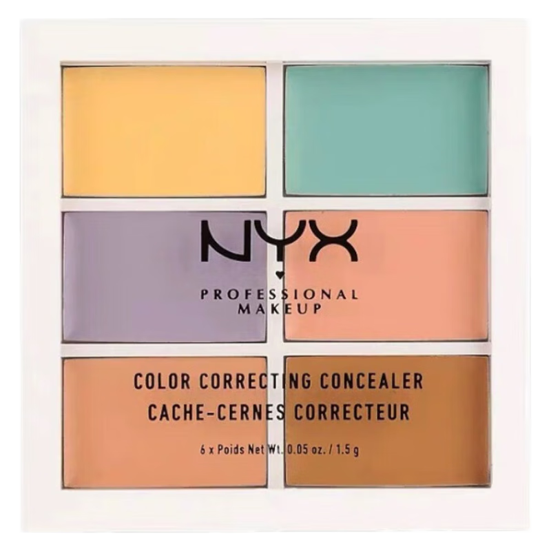 NYX 六色遮瑕盘 9g