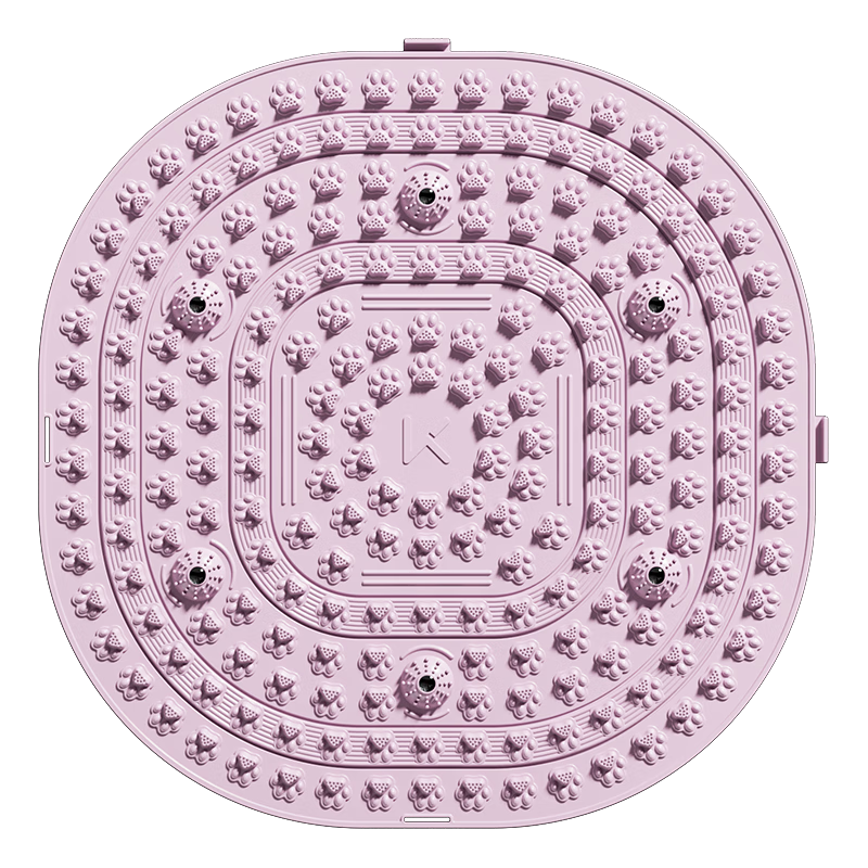 Keep爪爪按摩板指压板脚底按摩超慢跑成人原地跑足底按摩 紫色