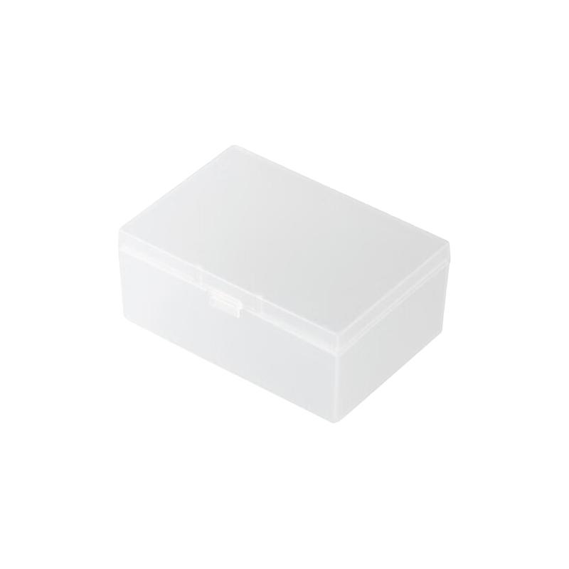 無印良品 MUJI 聚丙烯小物盒 收纳盒 首饰包 耳钉 耳环 戒指 珠宝 收纳 S 半透明 3.7*10*1.2cm
