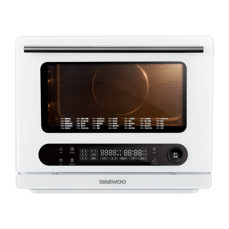 DAEWOO 大宇 微蒸烤一体机家用智能变频微波水波炉电烤箱多合一脱脂空气炸26L微波炉蒸汽烤箱一体机