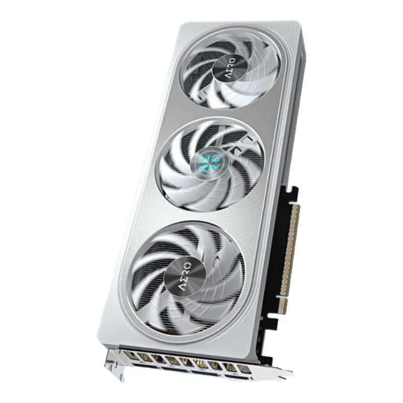 GIGABYTE 技嘉 雪鹰 GeForce RTX 4060 Ti AERO OC 8G 显卡 8GB 白色