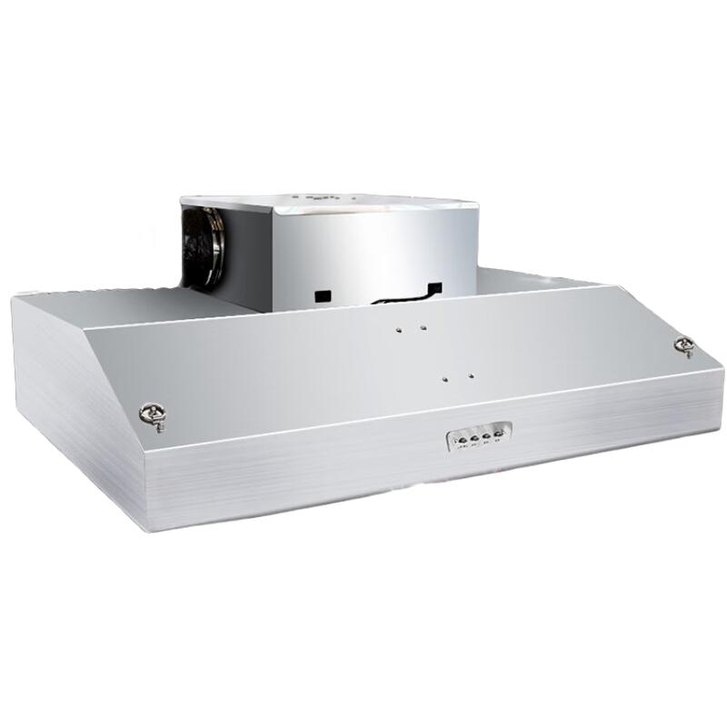 闪盾不锈钢排烟罩商用抽油烟机小型吸油烟机一体机小吃店饭店厨房排风   150*80厘米铜电机 