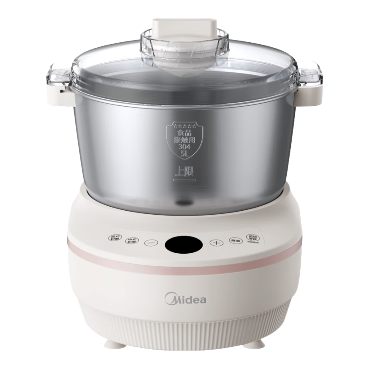 美的（Midea）厨师机和面机家用全自动和面揉面一体机 304不锈钢机身 免看管智能醒面食艺机 仿手工恒温醒面机 5L 【全自动免看管 304不锈钢 】