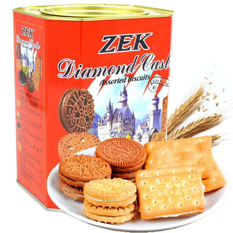ZEK 缤纷什锦饼干组合装 5口味 600g