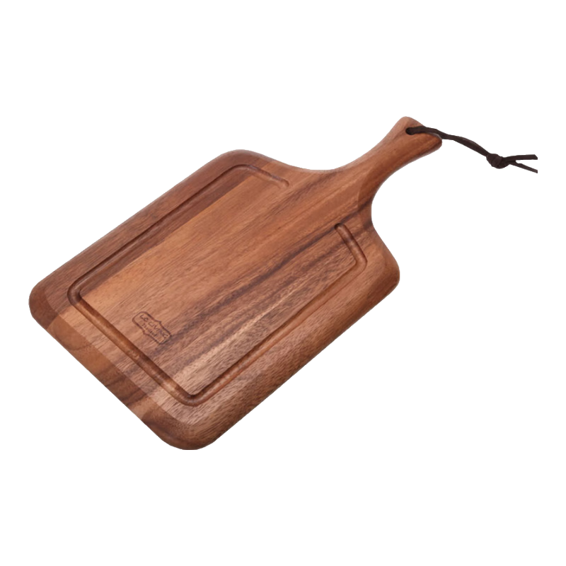 LC LIVING泰国相思木果蔬砧板实木水果板牛排板西餐厨房辅食板面包板料理板 小号33x18x2cm