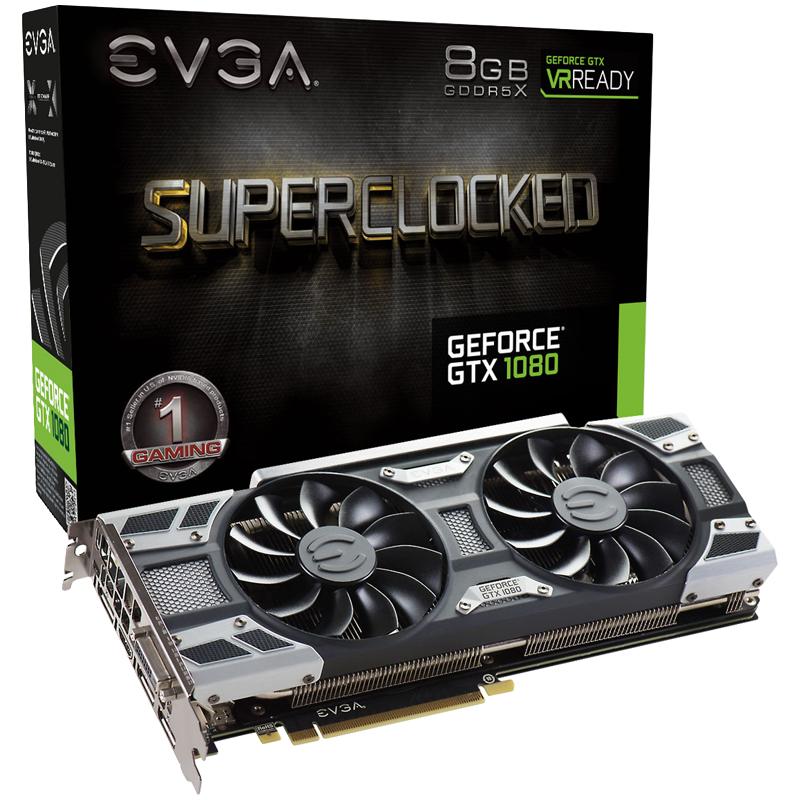 EVGA GeForce GTX 1080 显卡 8GB