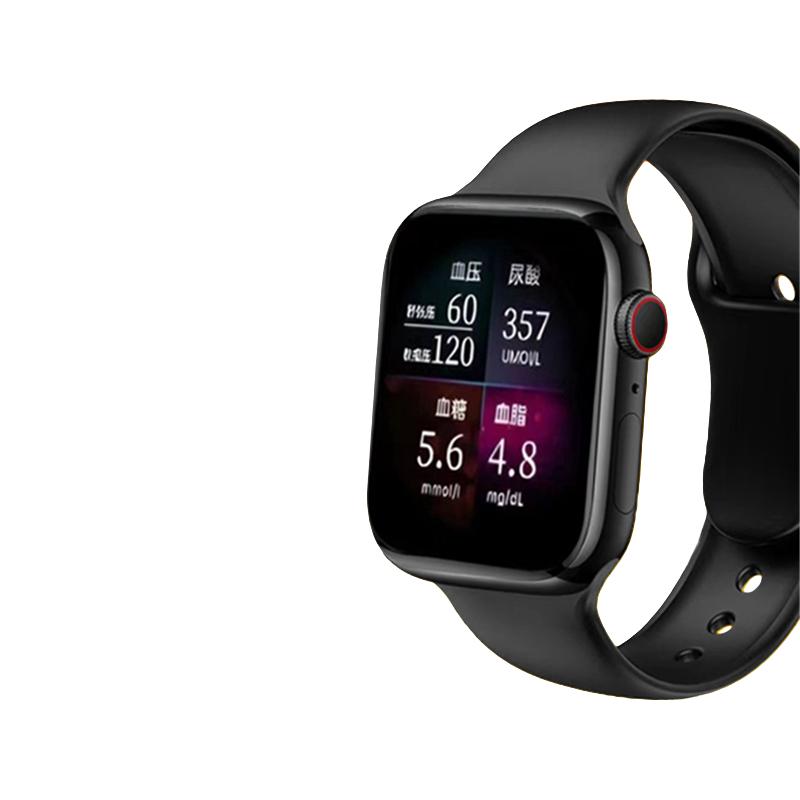 医学级智能手表测量血糖血压尿酸检测监测手环老年人高清