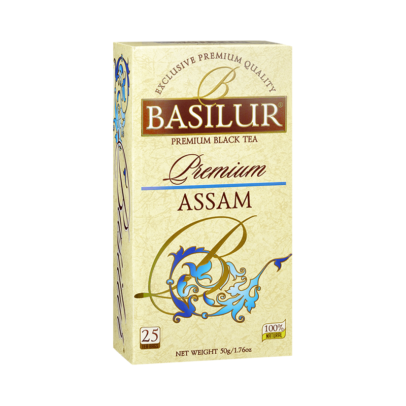 BASILUR宝锡兰优选阿萨姆红茶包25袋 印度红茶茶包 可做红茶奶茶