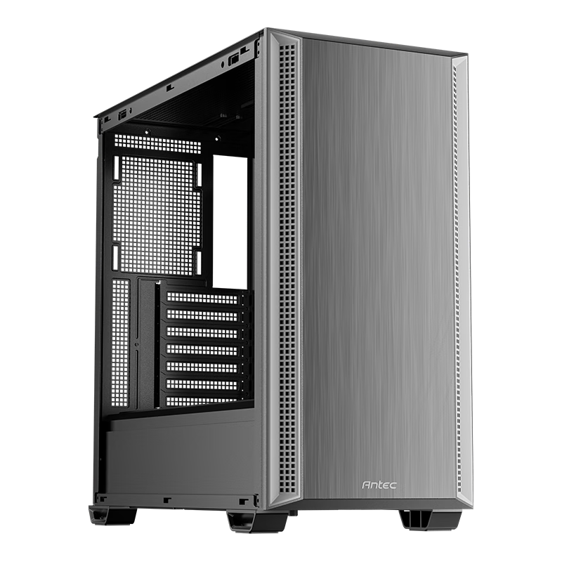 安钛克(Antec)P7 S基础版电脑中塔主机箱静音侧板/降噪/三面吸音/支持360水冷/强散热/汽流 静音模式滤网 P7S基础版强散热