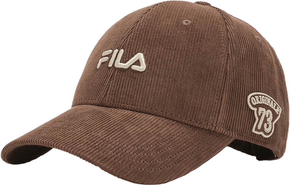 FILA 款时尚运动鸭舌帽男女同款遮阳硬顶棒球帽