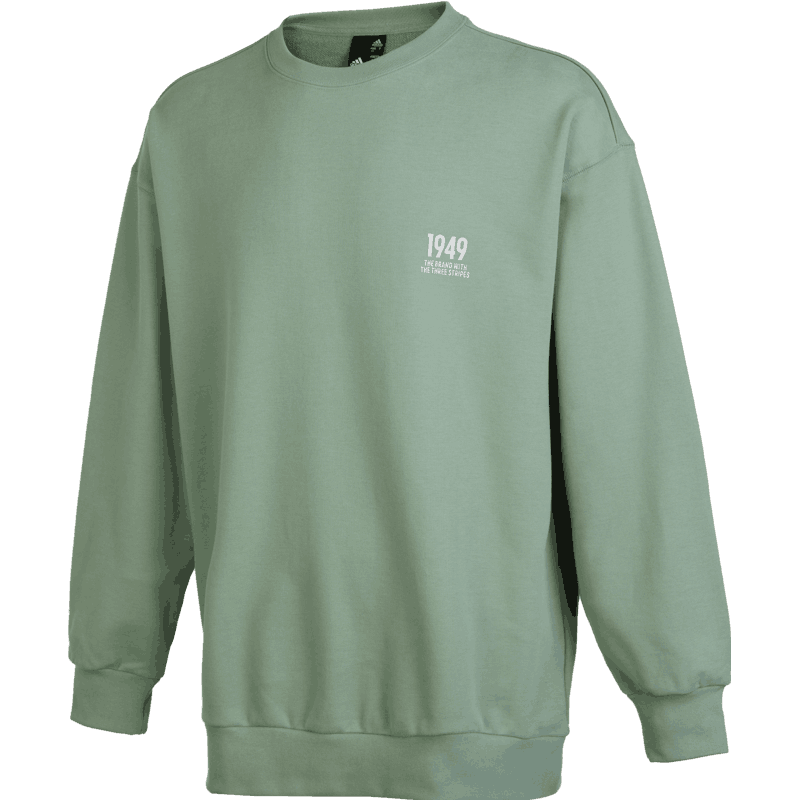 阿迪达斯 adidas 秋季时尚百搭男女同款圆领卫衣运动休闲套头衫