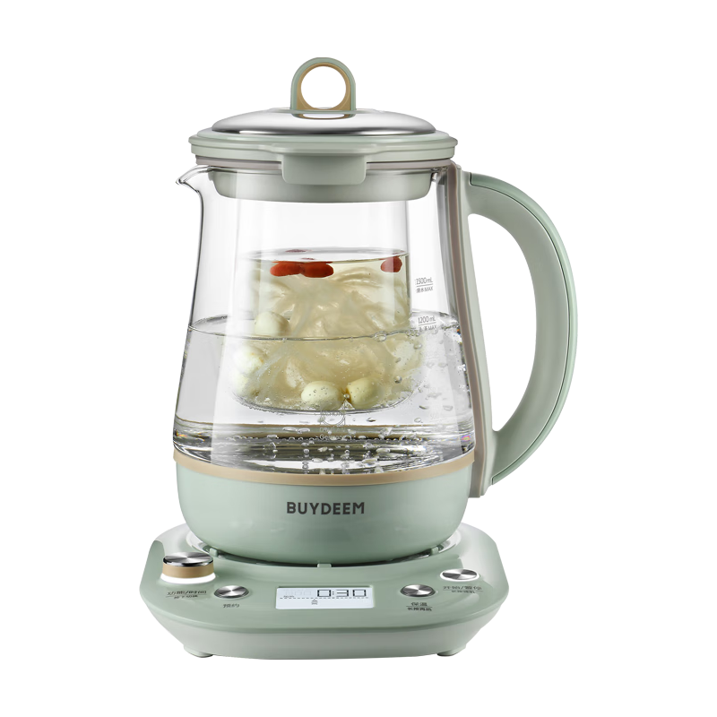 BUYDEEM 北鼎 K165 养生壶 1.5L 浅杉绿