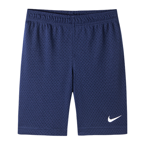NIKE 耐克小童装男童运动短裤夏季新款儿童网面透气针织休闲裤子 正黑色 130(7/6X)