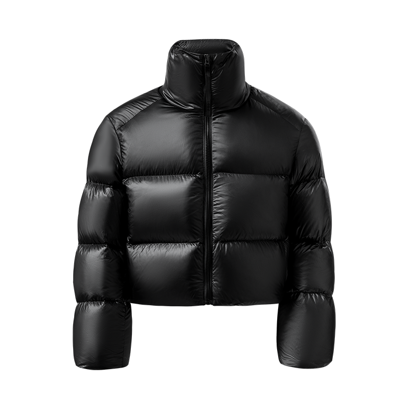 网易严选 【高奢超蓬95白鹅绒】中国大鹅短款羽绒服女款