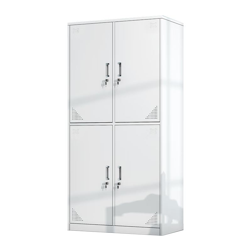 中伟四门更衣柜铁皮柜储物柜员工柜鞋柜