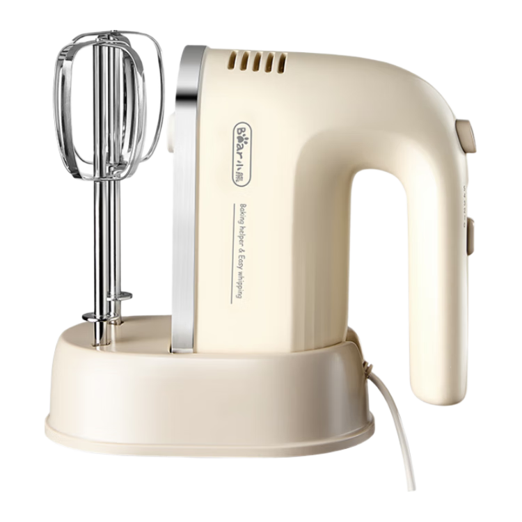 小熊（Bear）打蛋器 家用电动打蛋机带底座 迷你奶油打发器 烘焙手持自动搅蛋器搅拌器DDQ-J02L1