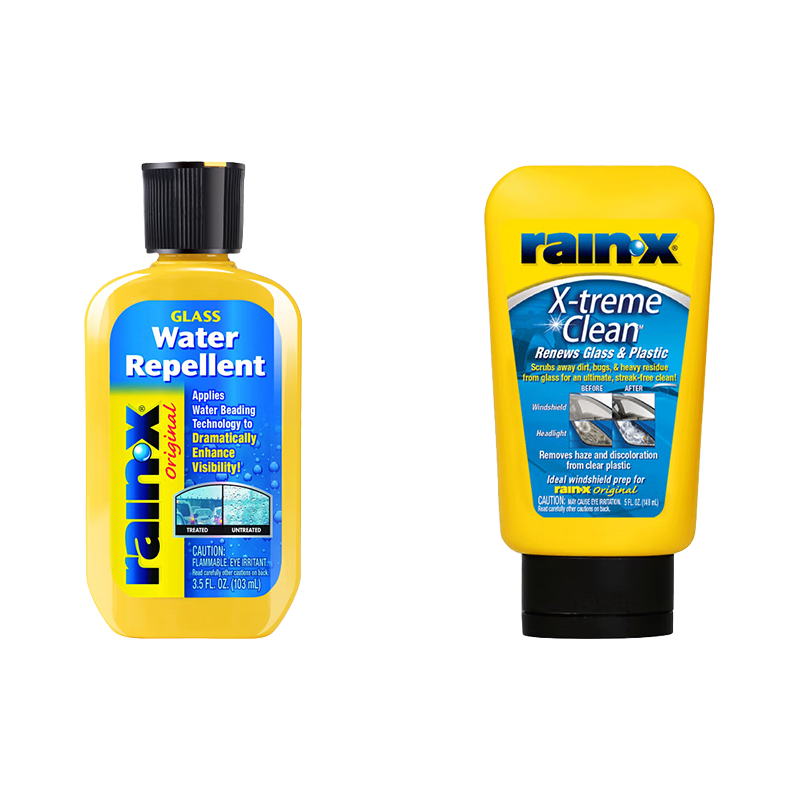 Rain-X ITWGB001 防雨剂103ml+去油膜乳148ml