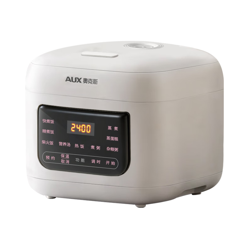 奥克斯（AUX）电饭煲家用 3L多功能电饭锅 2-3人小型预约智能电饭煲VK-309F