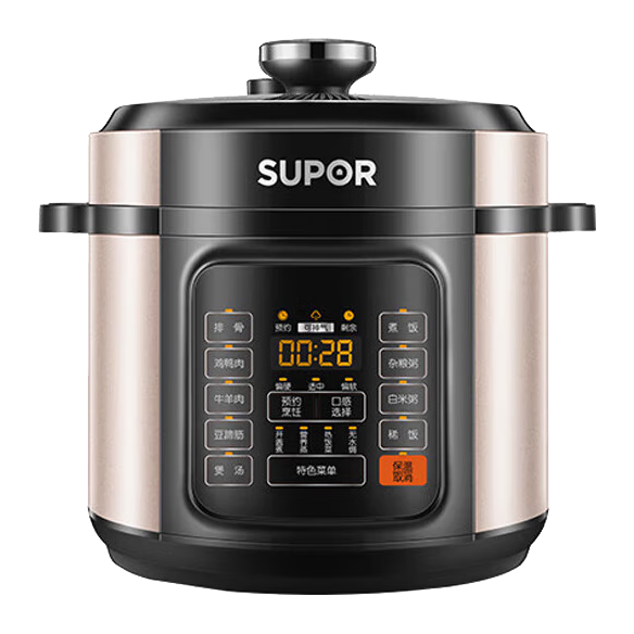 SUPOR 苏泊尔 SY-60YC8010EQ 电压力锅 6L 金色