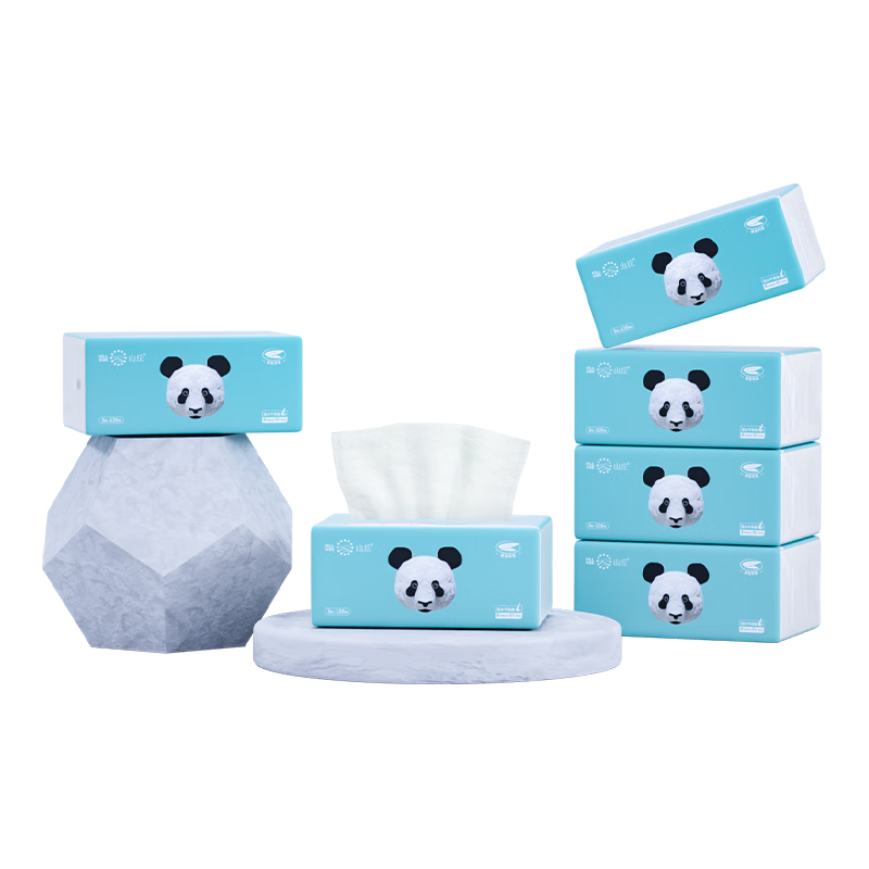 山丘（HILLSIDE）抽纸 3层加厚软抽120抽纸巾餐巾纸面巾纸擦手纸竹浆纸巾 3层120抽18包 S码