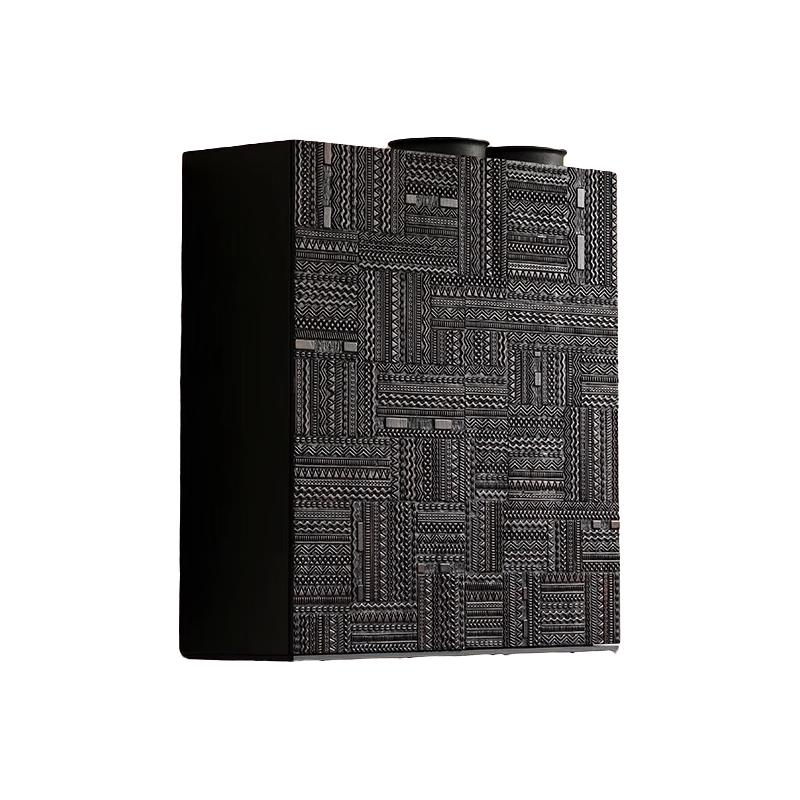 NORHOR/北欧表情比利时Ethnicraft/TABWA柚木手工雕花书柜餐边柜 L款 1.26米 