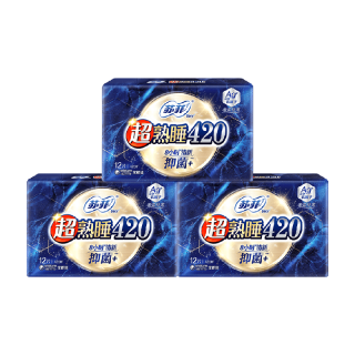 88VIP：苏菲 卫生巾乳木果超熟睡420mm12片