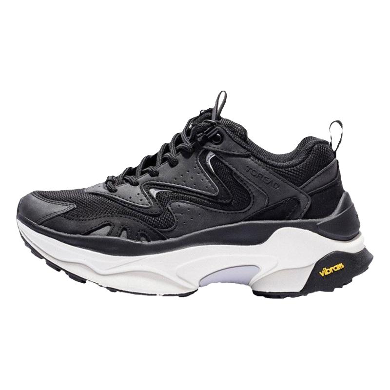 TOREAD 探路者 VIBRAM徒步鞋男秋冬户外防滑新潮港味增高情侣运动老爹鞋女
