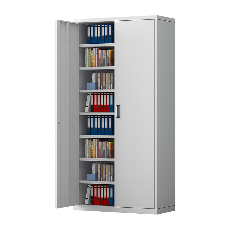 ZHONGWEI 中伟 文件柜办公柜钢制铁皮柜资料柜档案柜储物柜凭证柜七块板