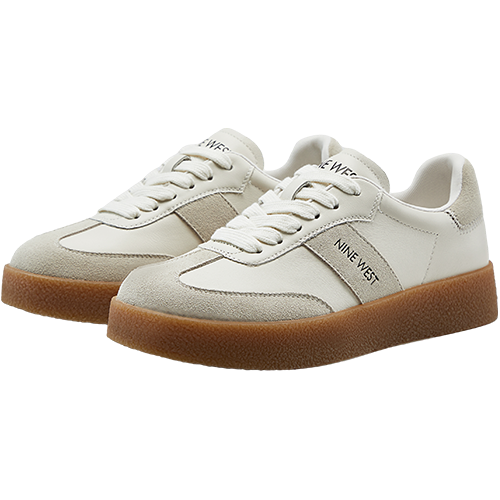 【品牌福利】玖熙百搭时尚真皮休闲鞋女撞色拼接德训鞋女鞋子女