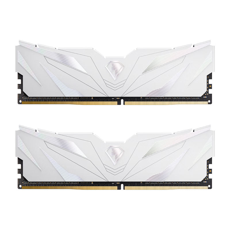 Netac 朗科 越影II系列 DDR4 3600MHz 台式机内存 16GB(8GB*2) 马甲条 C18