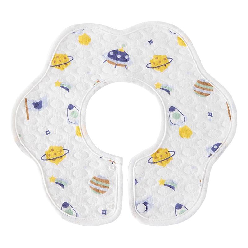 贝肽斯 婴儿围嘴围兜口水巾 5条装