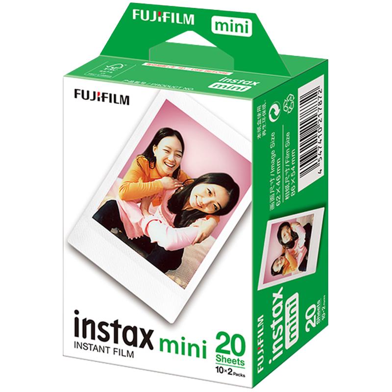 FUJIFILM 富士 拍立得相纸 一次成像迷你胶片相机相片纸 白边相纸