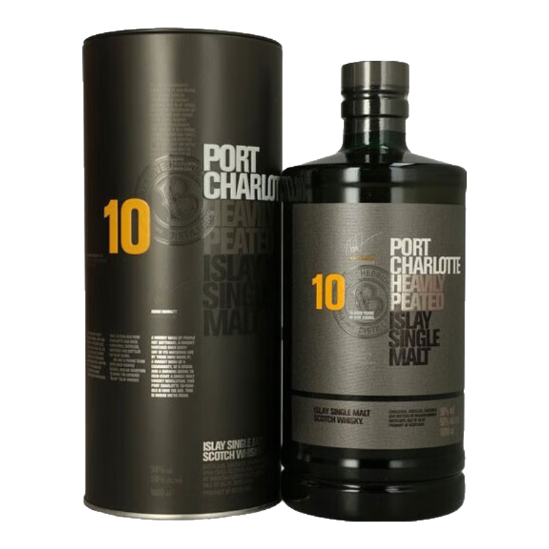 布赫拉迪 波夏10年 单一麦芽威士忌50%vol 2010版  1000ml