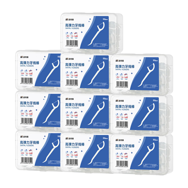  JIAN/健 超细便捷 牙线  500支*10