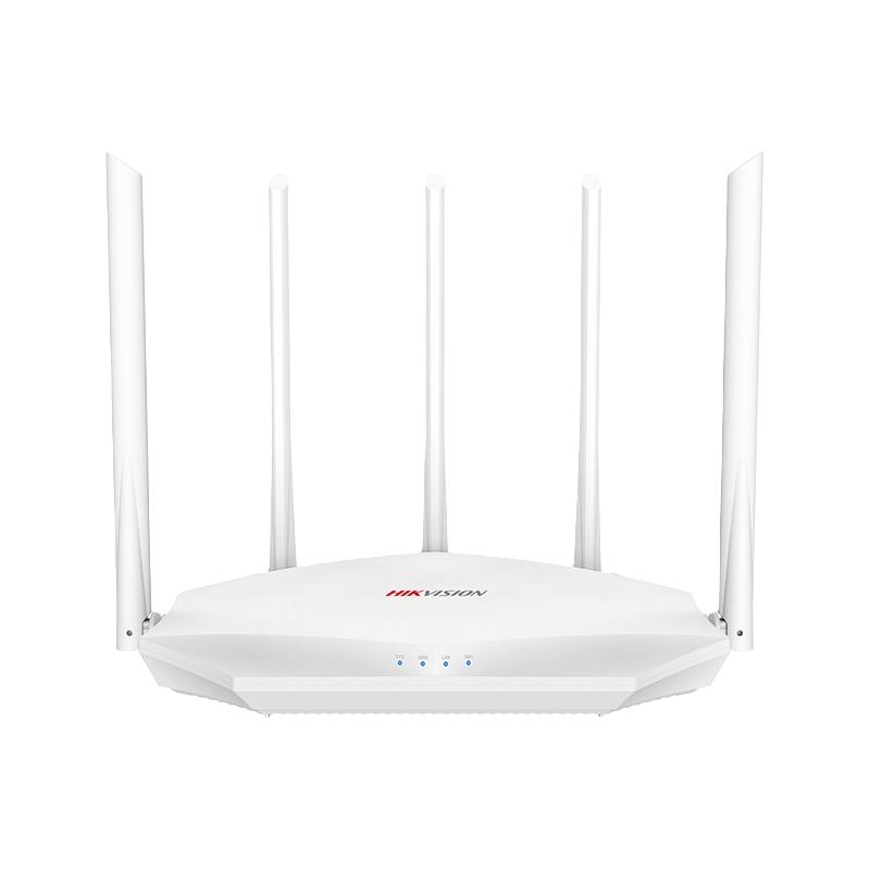 HIKVISION 海康威视 WR-C12 双频1200M 千兆无线家用路由器 单个装 白色