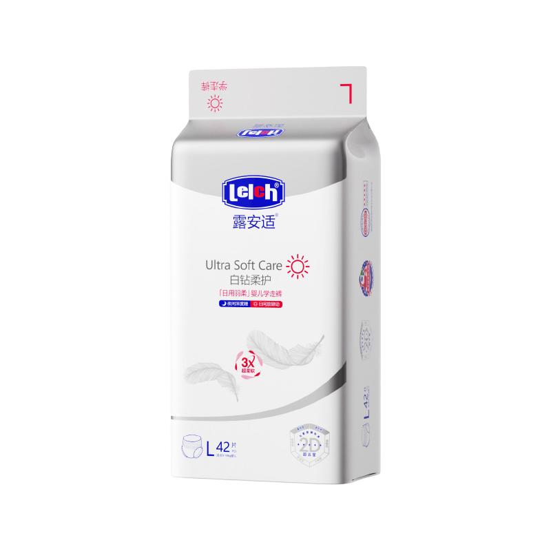 【双11付定】露安适白钻柔护丝薄纸尿裤拉拉裤新生儿组合