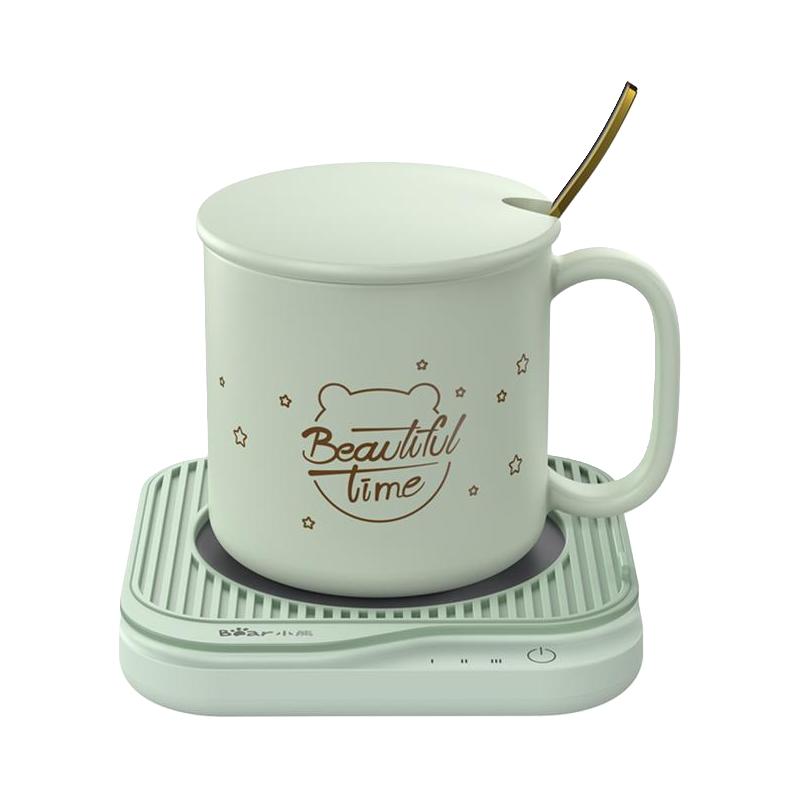 小熊恒温杯垫55度可控温暖暖杯家用保温水杯加热牛奶加热底座