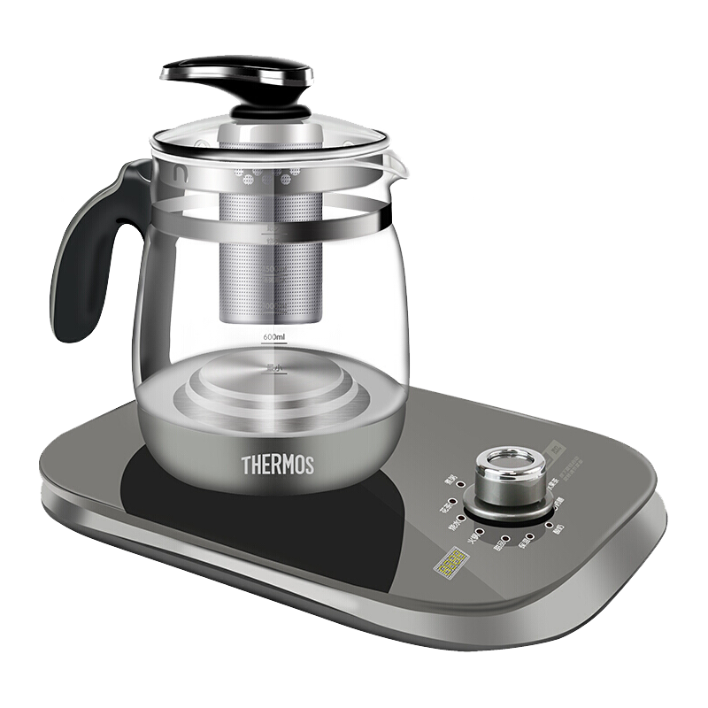 THERMOS 膳魔师 EHA-1316E 养生壶 1.8L 浅灰色