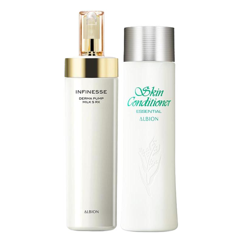 ALBION 澳尔滨 优活盈透弹润水乳健康水套装奥尔滨