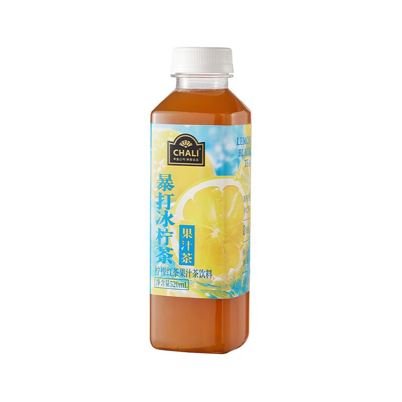 CHALI 茶里 公司茶饮料零脂肪水果茶菠萝白茶果汁饮料390ml
