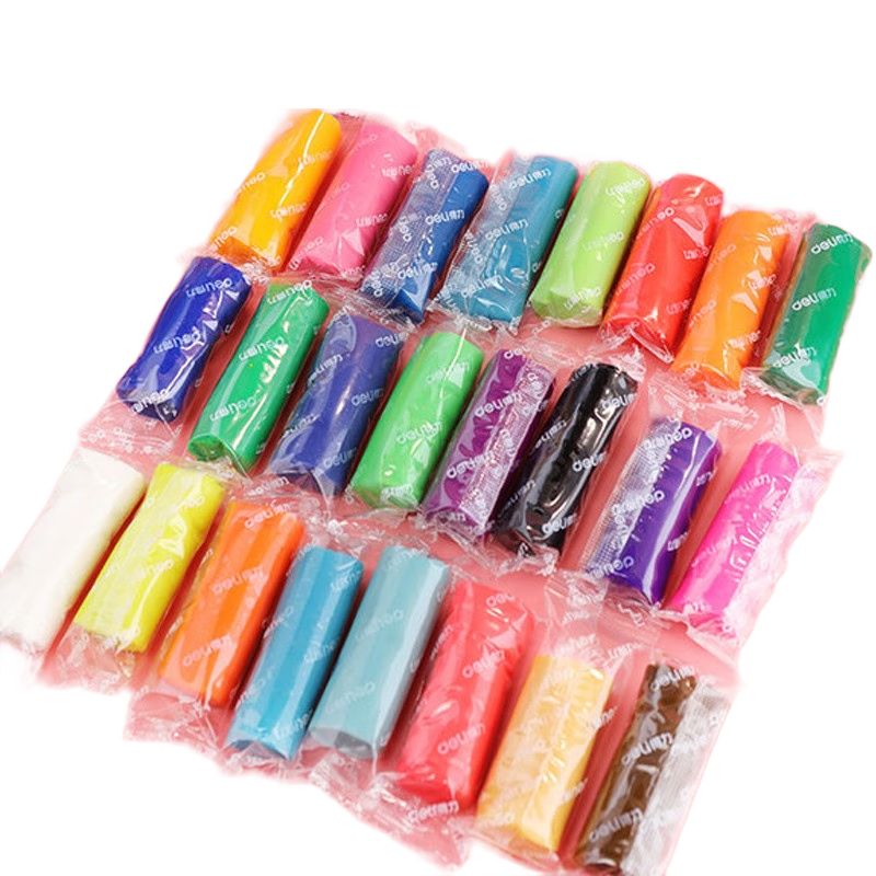 彩泥12色橡皮泥手工制作玩具补充装 12条彩泥补充装