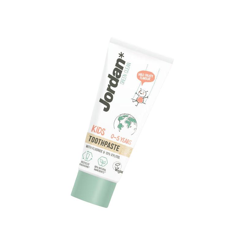JORDANJordan 婴幼儿童宝宝软毛牙刷低氟防蛀牙膏自然植萃系列0-2岁套装