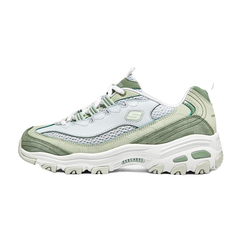 SKECHERS 斯凯奇 小冰熊女鞋2023年秋老爹鞋子厚底熊猫鞋运动鞋