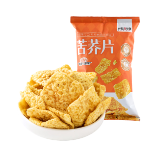 薛记炒货 苦荞片（酱香牛排味）