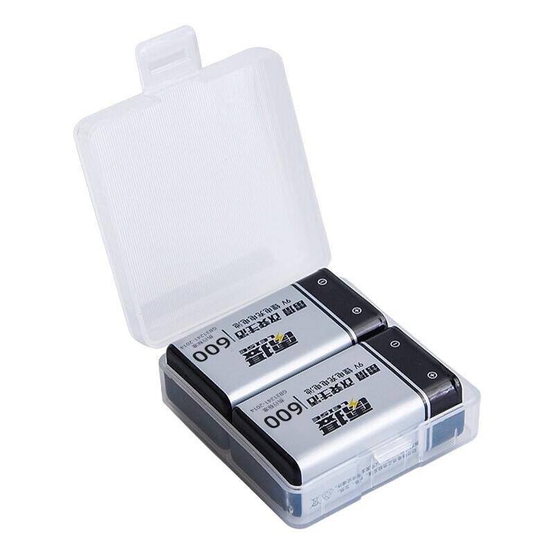 leise 雷摄 充电锂电池 9V 600mAh 2块装