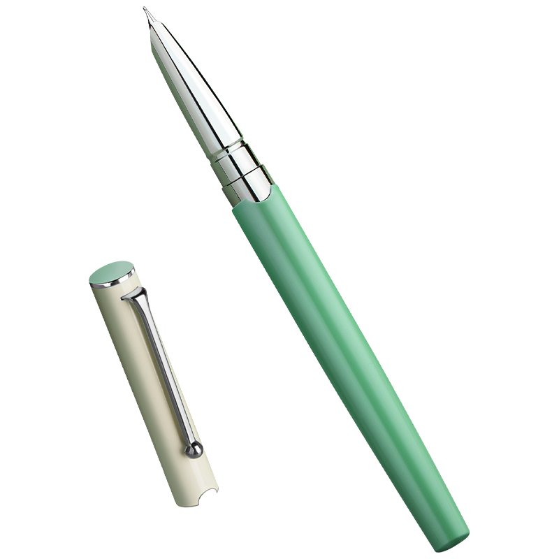 永生钢笔成人用高颜值墨囊可换抽墨两用式商务男士高档女士精致速干顺滑低重心重手感0.5练字钢笔
