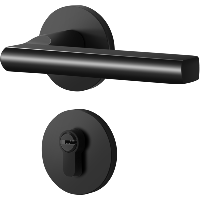 GUTE 固特 黑色门锁