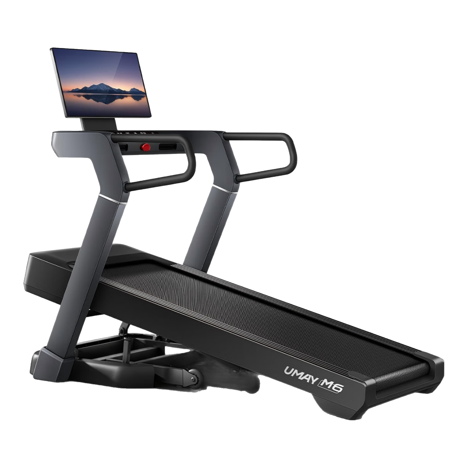 Umay佑美M6Pro+跑步机家庭用登山爬坡机折叠安静低音走步机高端房器材 M6Pro+/15°增强爬坡/超吸能流体减震