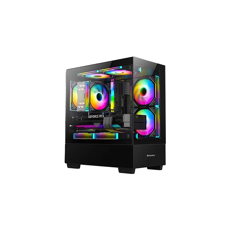 MSI 微星 天极 MSI 微星 天极 R5 5600/RX6750 GRE 微星游戏台式DIY组装电脑主机整机