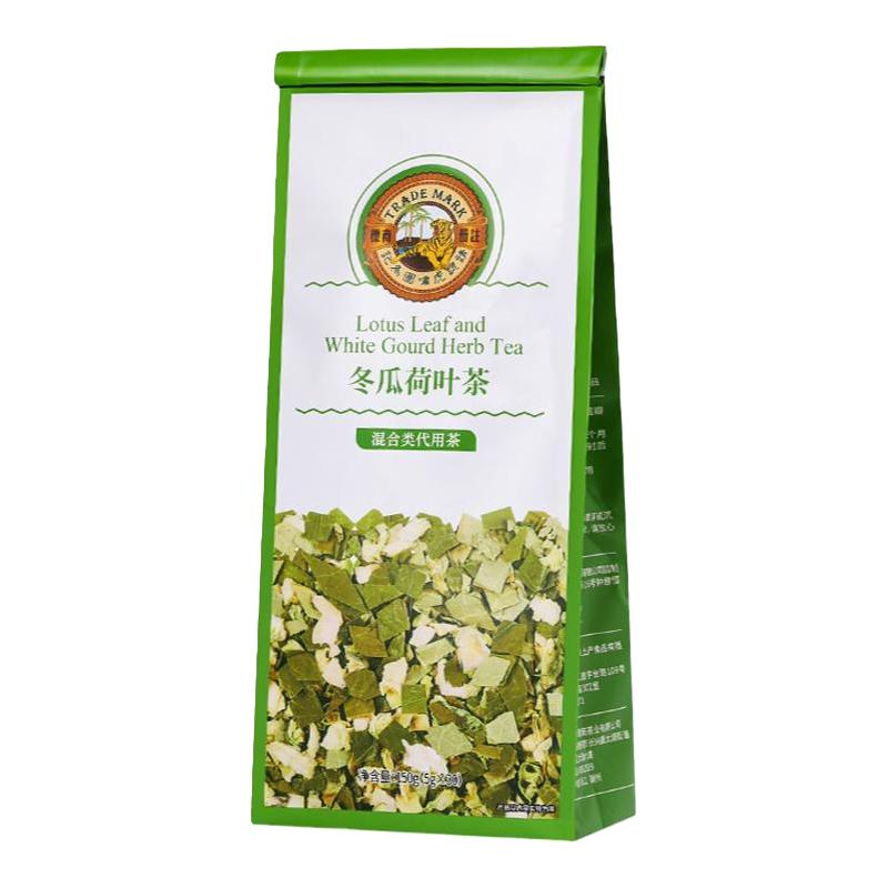虎标冬瓜荷叶茶150g袋装（5g*30小袋）包装 熬夜党 久坐推荐
